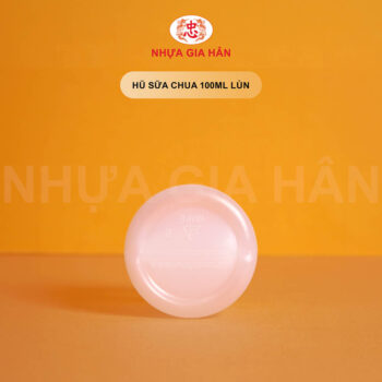 HŨ SỮA CHUA NHỰA HDPE 100ML LÙN - Ảnh 2