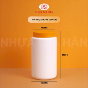 HŨ NHỰA 2000GR - Ảnh 6
